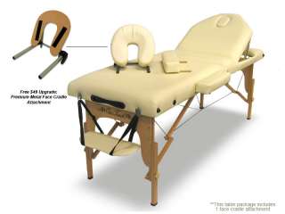 Professional Series Massage Table by OneTouch Cream 4B  