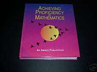 Achieving Proficiency in Mathematics AMSCO 1994 NEW  
