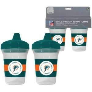  Miami Dolphins NFL Baby Sippy Cup   2 Pack Sports 