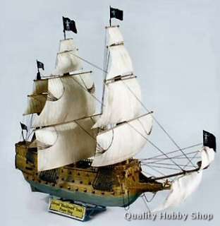   scale Blackbeard Pirate Ship skill 2 plastic model kit#70858  