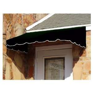   Wide x 26 Projection Black Low Eave Window/Door Awning EF1030 5K