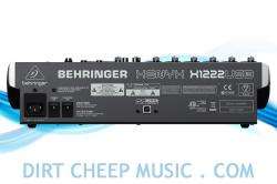 Behringer Complete PA System   XENYX X1222USB Mixer / EUROLIVE B210D 