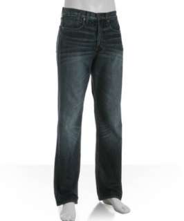 Genetic Denim swagger dark faded Dominant Gene bootcut jeans 