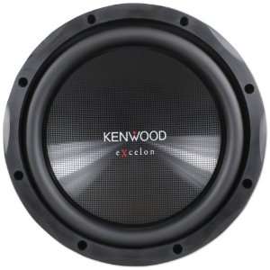  Kenwood eXcelon KFC XW12 12 1200 Watt Single 4 Ohm Car Audio 