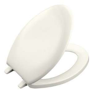  Bancroft Elongated Toilet Seat Finish Biscuit, Hinges 