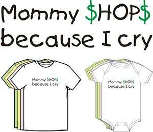Mommy Shops Cuz I Cry Funny Newborn Baby Clothes Cute  