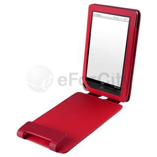 For B&N Nook Color Flip Stand Portable Folio Leather Case Cover Pouch 