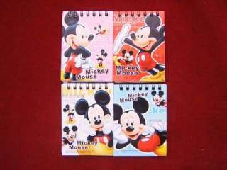 You will get 4 Mickey Mouse notepads.