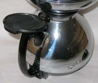Here is a Vintage Cory Stainless Steel Vacuum Coffee Brewer percolator 