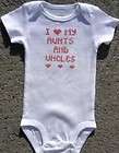 NEW LOVE MY AUNTS UNCLES CARTERS ONESIE SIZE 3 MONTH items in 