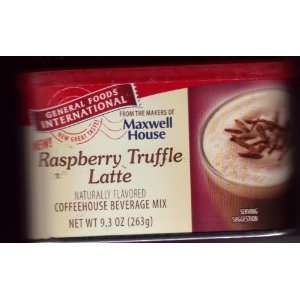 Maxwell House Raspberry Truffle Latte 9.3 Oz 1 Can  