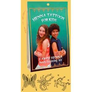  Henna Body Painting Kit For Kids By Earth Henna 