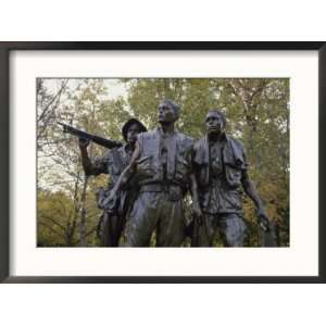 Three Servicemen Statue Vietnam Veterans Memorial Washington, D.C. USA 
