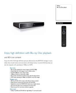 Philips BDP5010/F7 Blu ray Player 609585165700  