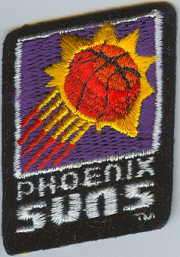 Phoenix Suns 2 inch Embroidered Iron On Logo Patch  