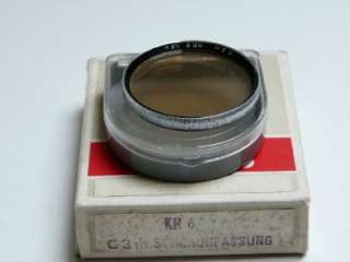 KR6 1.5x Eumig C3m 31.25mm Camera Lens Filter Boxed  