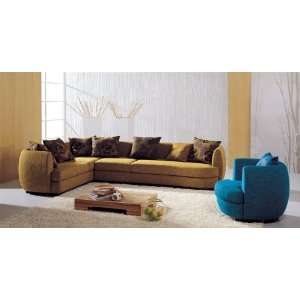 Microfiber Fabric Sectional Sofa Set   O Donelle Fabric Sectional with 