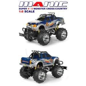 18 Scale Super 4x4 Monster Radio Control Cross Country 