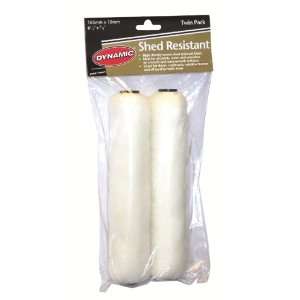   Mini Shed Resistant Roller Refill, 3/8 Inch Nap, 2 Pack, 6 1/2 Inch