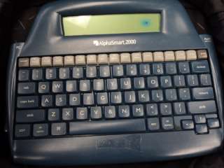 2x ALPHASMART 2000 WORD PROCESSOR PC TYPE WRITER  
