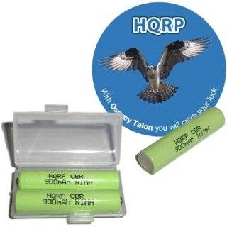 HQRP THREE Rechargeable Batteries compatible with Mighty Bright 