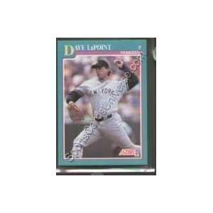  1991 Score Regular #218 Dave LaPoint, New York Yankees 
