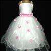 R809 Red Polka Dot Christmas Wedding Party Pageant Flower Girls Dress 