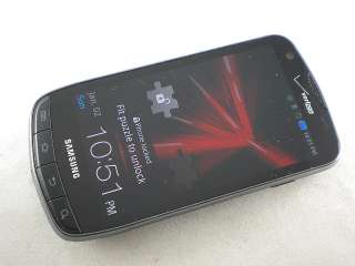 GREAT* SAMSUNG DROID CHARGE 4G LTE BLACK VERIZON 16GB SMARTPHONE 