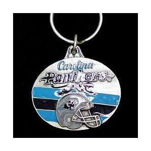  NFL Design Key Ring   Carolina Panthers