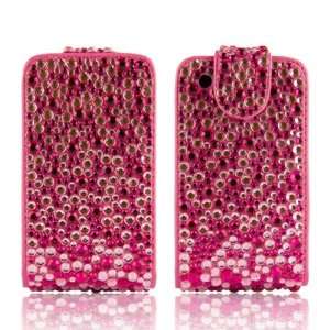  WalkNTalkOnline   Blackberry 8520 Curve Pink Gem Handmade 