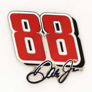   DALE EARNHARDT JR. OFFICIAL NASCAR LOGO LAPEL PIN: Sports & Outdoors