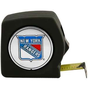   New York Rangers 25 Black Team Logo Tape Measure