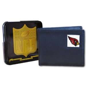  Arizona Cardinals Leather Bifold Wallet: Sports & Outdoors