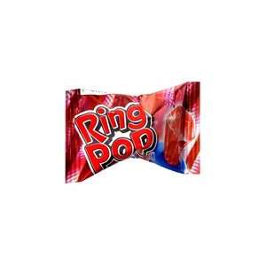 Ring Pop Cherry Candy, 0.5 oz (Pack of Grocery & Gourmet Food