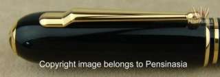 DUNHILL SIDECAR BLACK RESIN GOLD PLATED BALL POINT PEN  