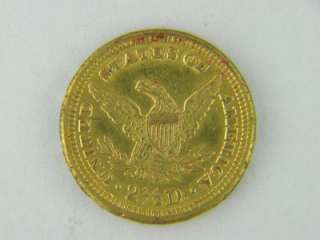 1907 $2.50 Liberty Head Quarter Eagle Unc /C 674  