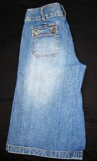 MICHAEL KORS WOMENS size 12 BLUE JEAN SKORTS  