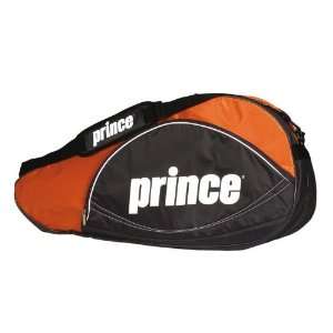  Prince Rally Triple Tennis Racquet Bag   Black/Orn Sports 