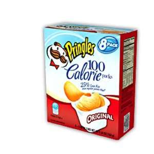 Pringles 100 Calorie Packs Original   6 Grocery & Gourmet Food