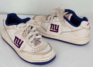 REEBOK New York NY Giants Sneakers Shoes Kids Boys 11.5  