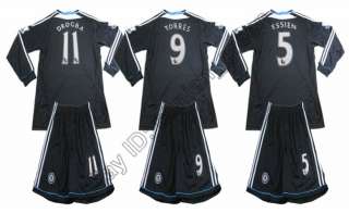   /2012 Long Sleeve 2nd Away Soccer Uniform Jersey + Shorts EPL  