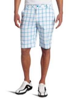  Puma Golf Mens Golf Check Bermudas Golf Short: Clothing