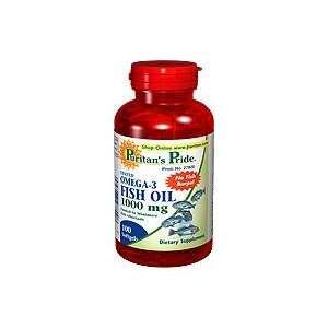  Puritans Pride Omega 3 Fish Oil 1000 Mg, 100 Softgels 