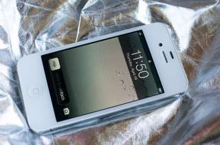 Apple iPhone 4 8GB White (sprint) Smartphone CDMA BAD ESN PARTS 