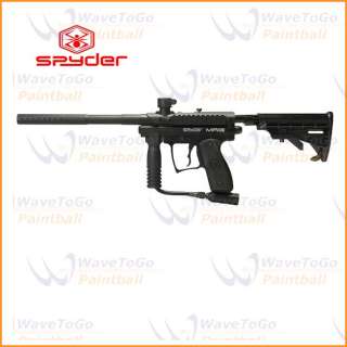 Spyder Kingman 2012 MR100 Pro Paintball Marker Gun   Diamond Black 