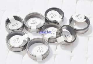 wholesale jewelry lots 100pieces stainless steel rings  