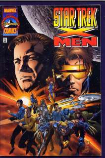 Uncanny x men Star trek Marvel graphic novel comic team  