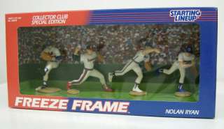 1995 starting lineup freeze frame special edition nolan ryan figure is
