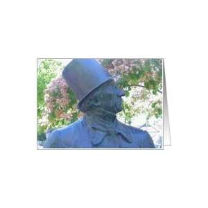  Hans Christian Anderson statue Card: Health & Personal 