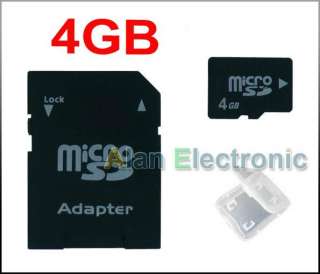 HOT 4GB Micro SD MicroSD TF Memory Card+ Adapter + Box  